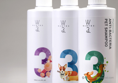 上海包装设计公司设计欣赏 Wanto3 香熏香氛宠物用品系列包装